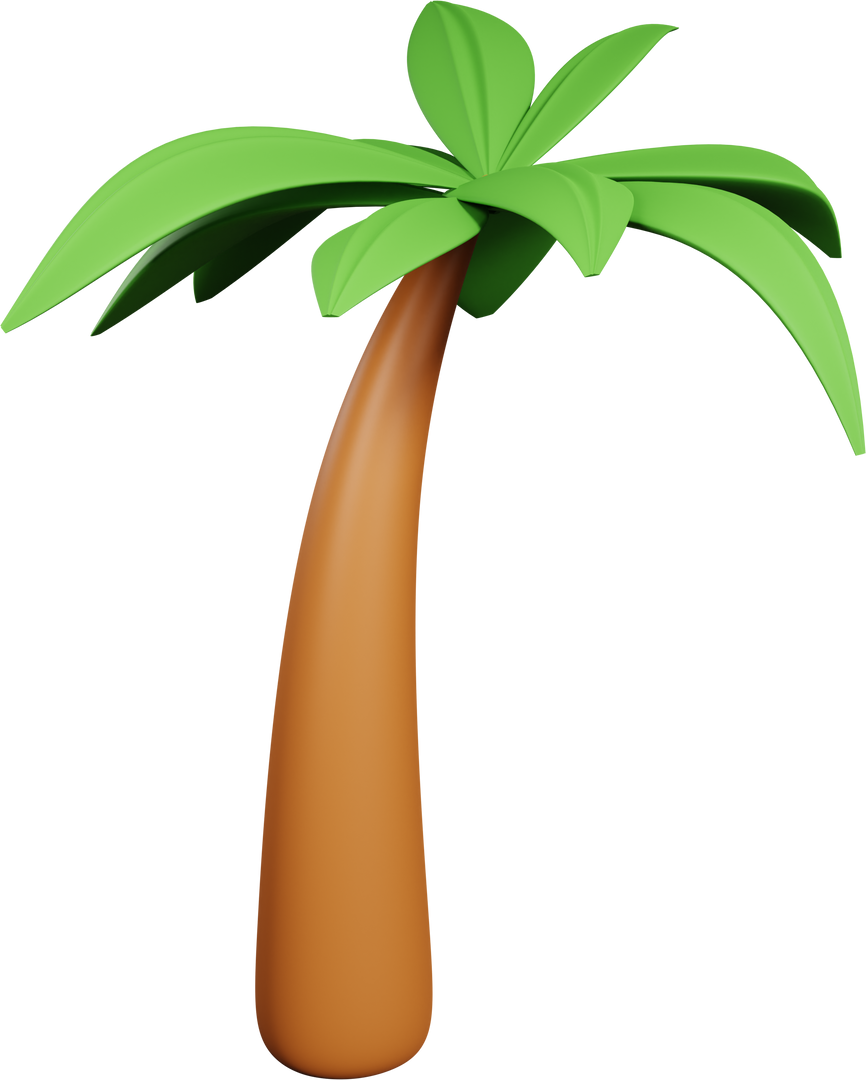 3d Coconut Tree