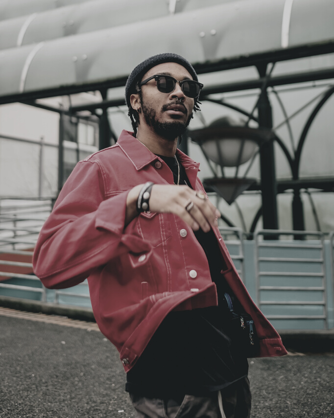Young Fashionable Man in Street Wear